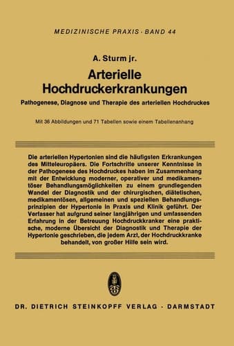 Arterielle Hochdruckerkrankungen Pathogenese, Diagnose und Therapie des arteriellen Hochdruckes