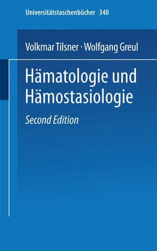 Hämatologie und Hämostasiologie Kurzgefaßte Labordiagnostik und Therapie