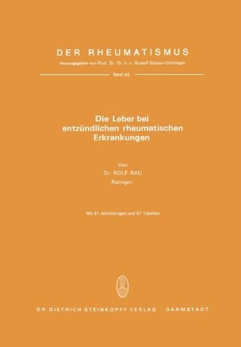 Die Leber Bei Entzündlichen Rheumatischen Erkrankungen