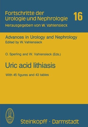 Uric acid lithiasis Workshop Tel Aviv 10.-12. Dezember 1980