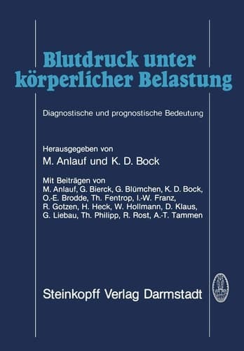 Blutdruck unter körperlicher Belastung Diagnostische und prognostische Bedeutung