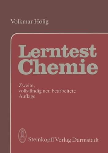 Lerntest Chemie Allgemeine Anorganische und Organische Chemie