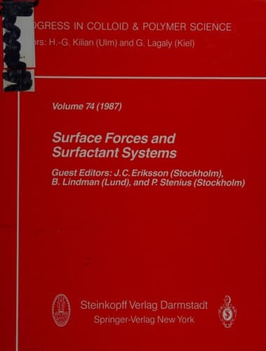 Surface Forces and Surfactant Systems