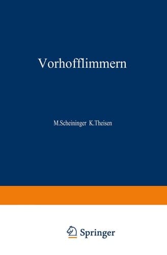 Vorhofflimmern Grundlagen — Diagnostik — Therapie