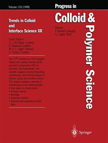 Trends in Colloid and Interface Science XII (Progress in Colloid and Polymer Science)