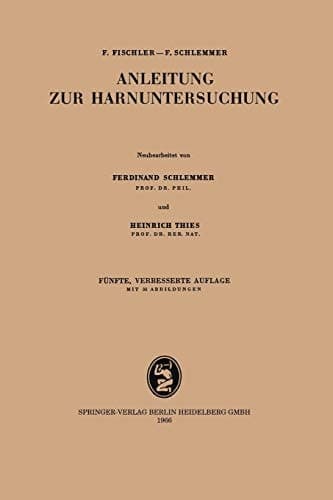 Anleitung Zur Harnuntersuchung (German Edition)