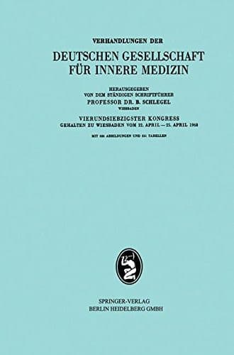 74. Kongreß Wiesbaden, 22. bis 25. April 1968