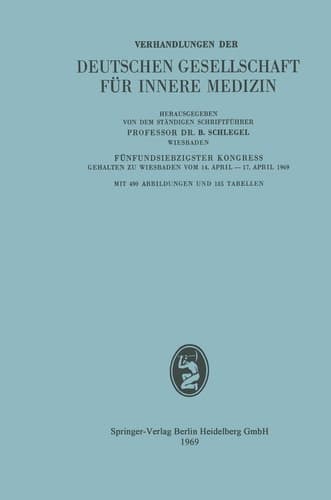 75. Kongreß Wiesbaden, vom 14. bis 17. April 1969