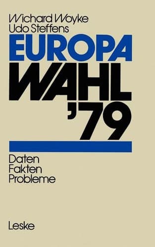 Europawahl ’79 Daten — Fakten — Probleme
