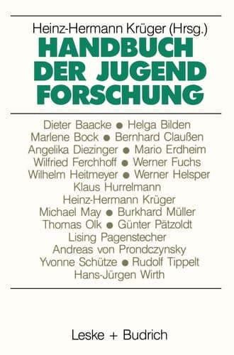 Handbuch der Jugendforschung (German Edition)