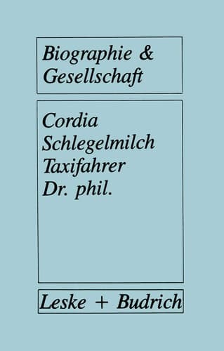 Taxifahrer Dr. phil. Akademiker in der Grauzone des Arbeitsmarktes