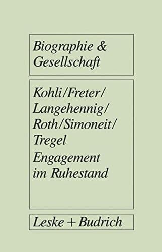 Engagement im Ruhestand Rentner zwischen Erwerb, Ehrenamt und Hobby