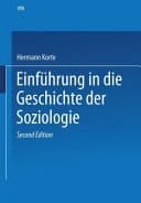 Einführung in die Geschichte der Soziologie