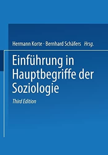 Einführung in Hauptbegriffe der Soziologie