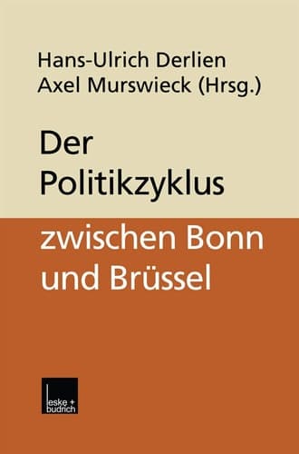 Der Politikzyklus zwischen Bonn und Brüssel (German Edition)