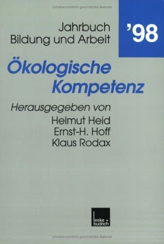 Ökologische Kompetenz