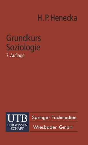 Grundkurs Soziologie
