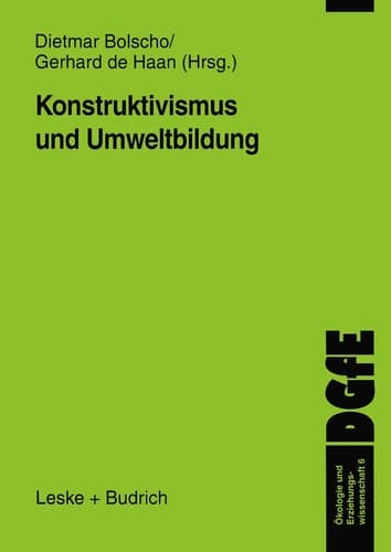 Konstruktivismus und Umweltbildung