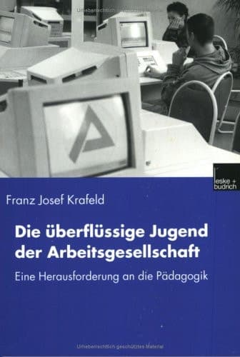 Die überflüssige Jugend der Arbeitsgesellschaft Eine Herausforderung an die Pädagogik