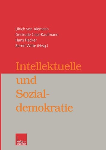 Intellektuelle und Sozialdemokratie (German Edition)