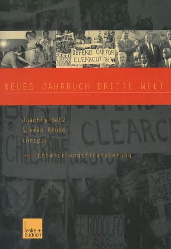 Neues Jahrbuch Dritte Welt Entwicklungsfinanzierung