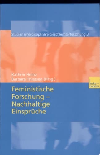 Feministische Forschung nachhaltige Einsprüche