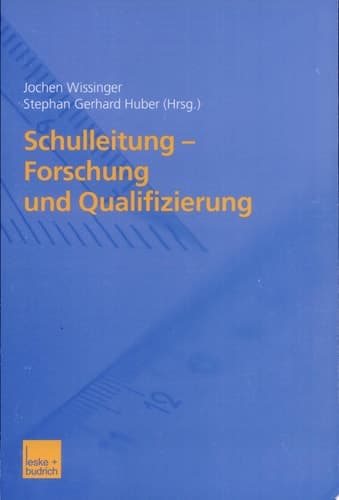 Schulleitung - Forschung und Qualifizierung