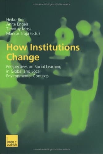 How Institutions Change Perspectives on Social Learning in Global and Local Environmental Contexts