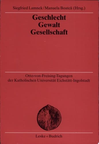 Geschlecht - Gewalt - Gesellschaft