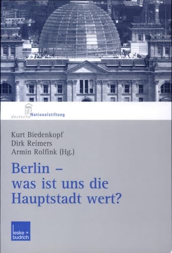 Berlin - was ist uns die Hauptstadt wert?