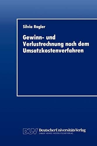 Gewinn- und Verlustrechnung nach dem Umsatzkostenverfahren