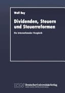 Dividenden, Steuern und Steuerreformen ein internationaler Vergleich