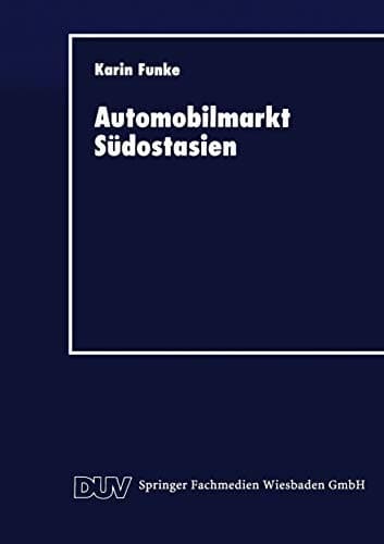Automobilmarkt Südostasien Erfolgsfaktoren japanischer Unternehmen