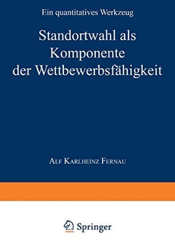 Werkzeuge zur Analyse und Beurteilung der internationalen Wettbewerbsfähigkeit von Regionen Ein quantitatives Werkzeug