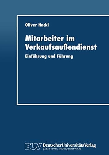 Mitarbeiter im Verkaufsaußendienst Einführung und Führung