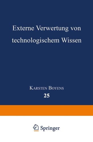 Externe Verwertung von technologischem Wissen