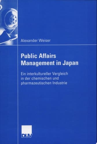 Public Affairs Management in Japan