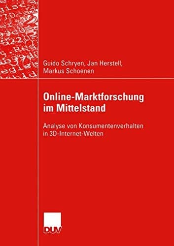 Online-Marktforschung im Mittelstand Analyse von Konsumentenverhalten in 3D-Internet-Welten