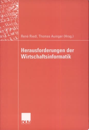 Herausforderungen der Wirtschaftsinformatik