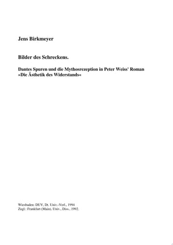 Bilder des Schreckens