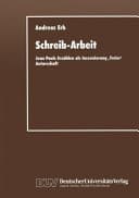 Schreib-Arbeit Jean Pauls Erzählen als Inszenierung "freier" Autorschaft