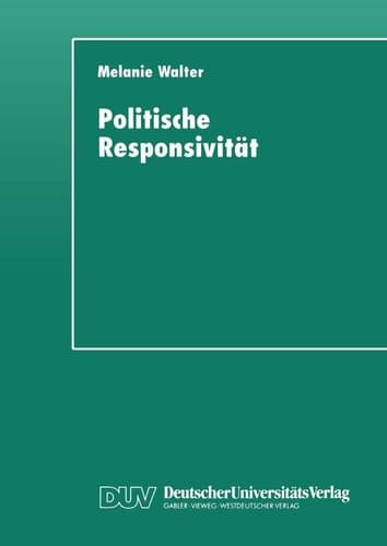 Politische Responsivität Messungsprobleme am Beispiel kommunaler Sportpolitik