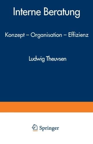Interne Beratung Konzept — Organisation — Effizienz
