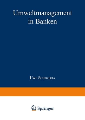 Umweltmanagement in Banken