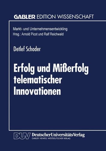 Erfolg und Mißerfolg telematischer Innovationen Erklärung der „Kritischen Masse” und weiterer Diffusionsphänomene