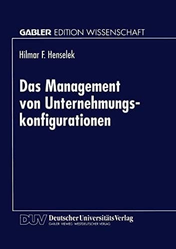 Das Management von Unternehmungskonfigurationen
