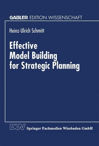 Effective Model Building for Strategic Planning A Knowledge-based System for Enhanced Model and Knowledge Management