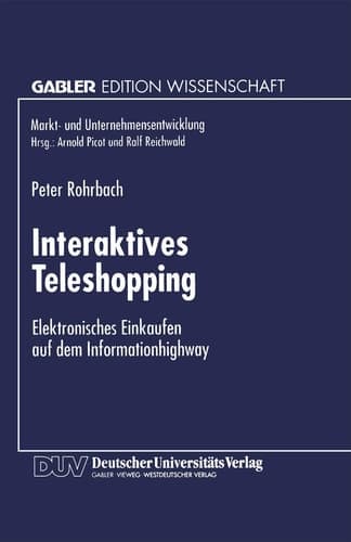 Interaktives Teleshopping Elektronisches Einkaufen auf dem Informationhighway