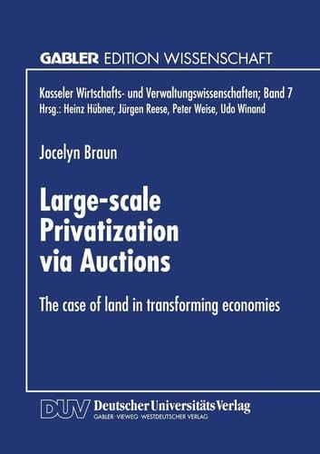 Large-scale Privatization via Auctions The case of land in transforming economies