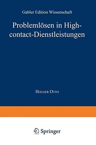 Problemlösen in High-contact-Dienstleistungen